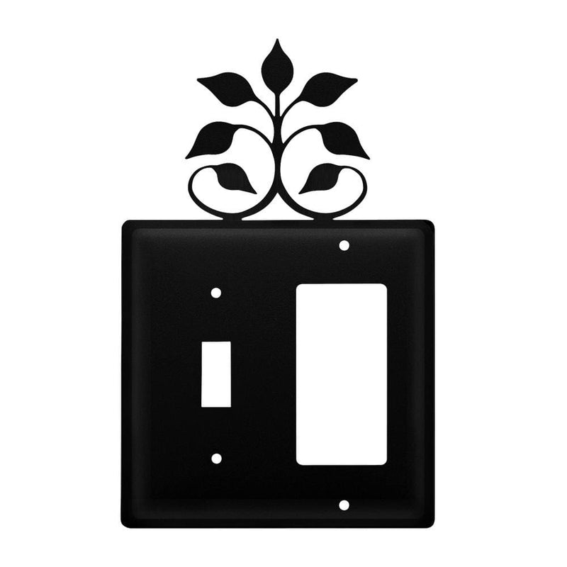 Double Leaf Fan Single Switch & GFI