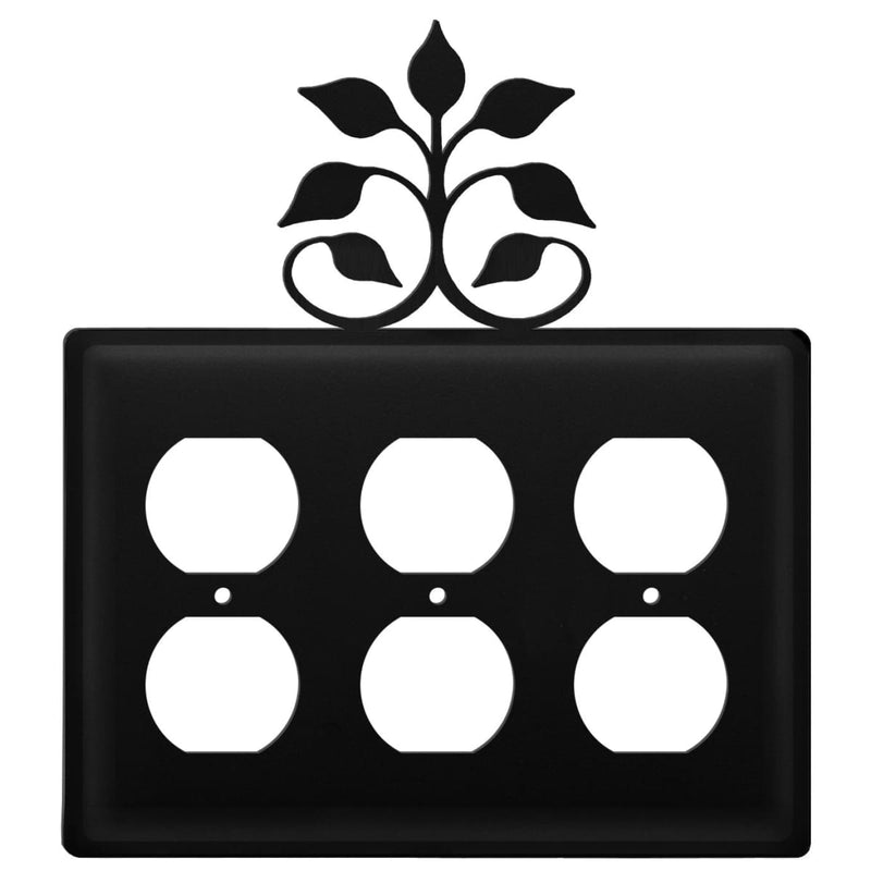 Triple Leaf Fan Triple Outlet Cover CUSTOM Product