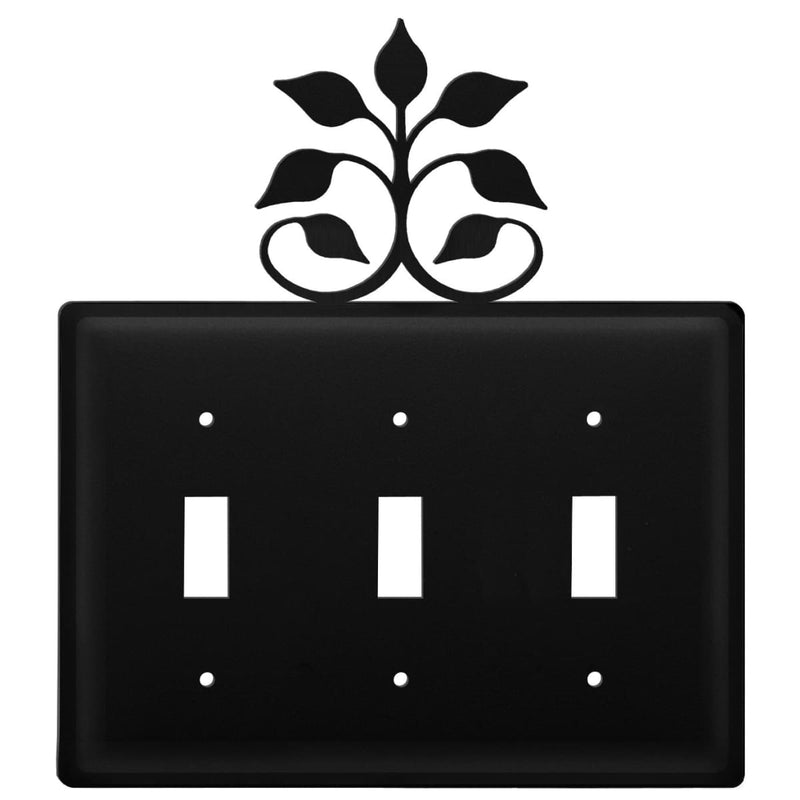 Triple Leaf Fan Triple Switch Cover