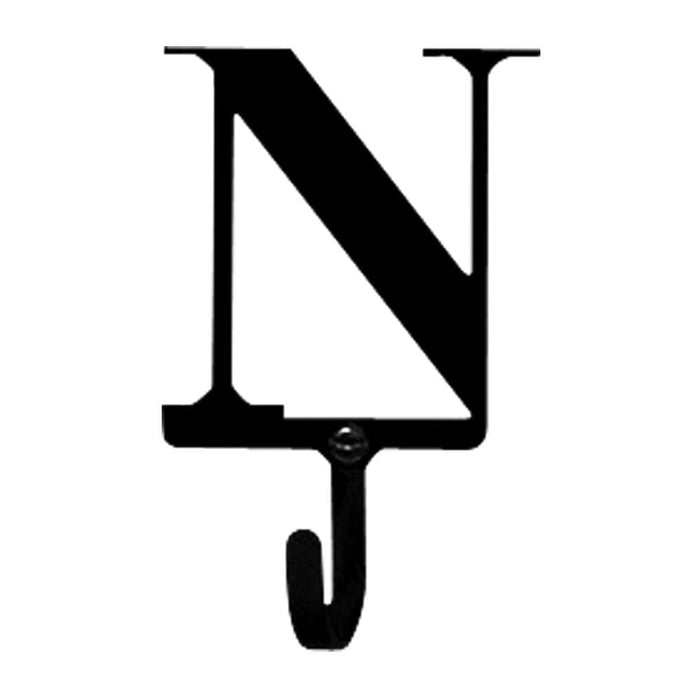 Letter N Wall Hook Small