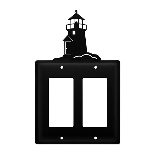 Double Lighthouse Double GFI Cover