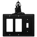 Triple Lighthouse Double GFI and Single Switch Cover CUSTOM Product