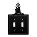 Double Lighthouse Double Switch Cover