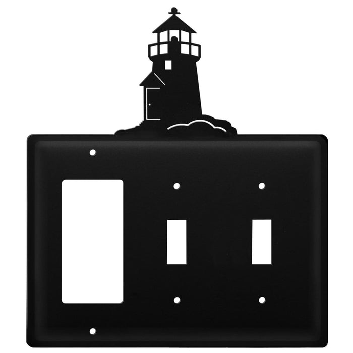 Triple Lighthouse Single GFI and Double Switch Cover CUSTOM Product