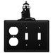 Triple Lighthouse Single Outlet and Double Switch Cover CUSTOM Product