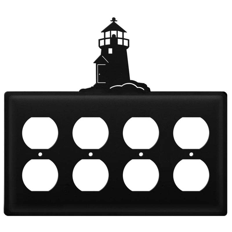 Quad Lighthouse Quad Outlet Cover CUSTOM Product