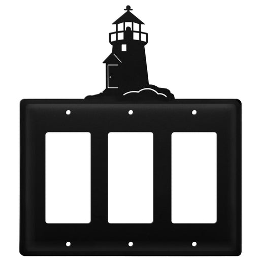 Triple Lighthouse Triple GFI Cover CUSTOM Product