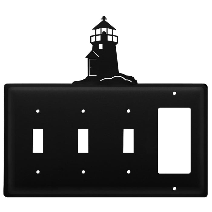 Quad Lighthouse Triple Switch & Single GFI