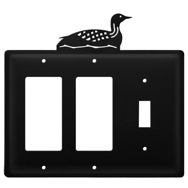 Triple Loon Double GFI and Single Switch Cover CUSTOM Product
