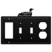 Quad Loon Single GFI Double Switch and Single Outlet Cover CUSTOM Product