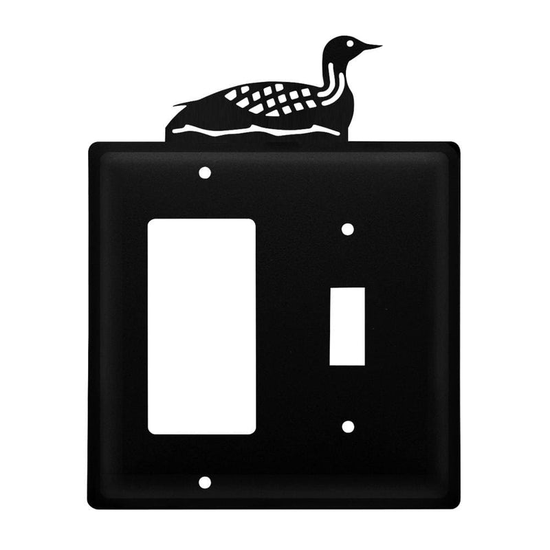 Double Loon Single GFI and Switch Cover CUSTOM Product