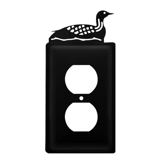 Single Loon Single Outlet Cover