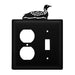 Double Loon Single Outlet and Switch Cover