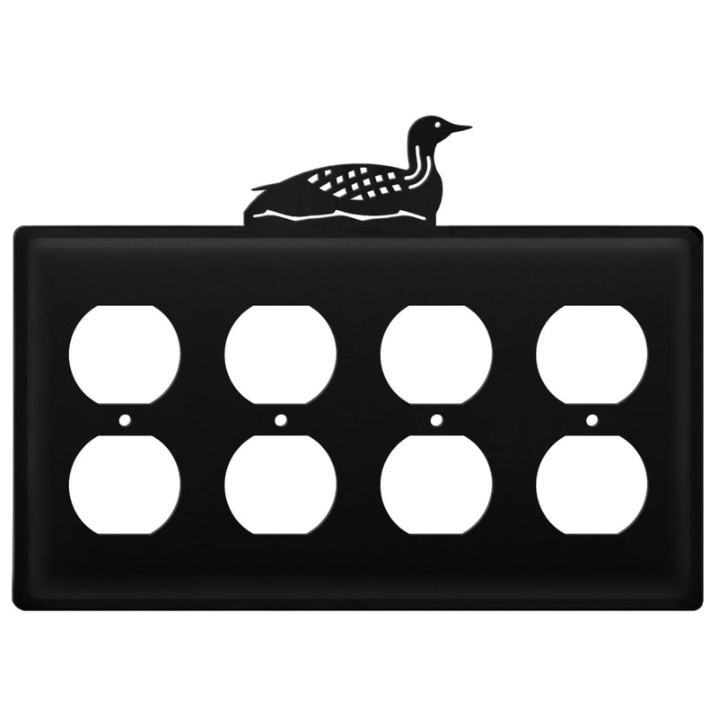 Quad Loon Quad Outlet Cover CUSTOM Product