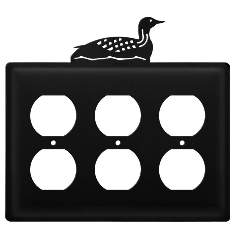 Triple Loon Triple Outlet Cover CUSTOM Product