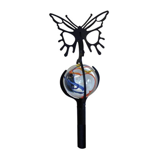 Butterfly Marble Garden Stake