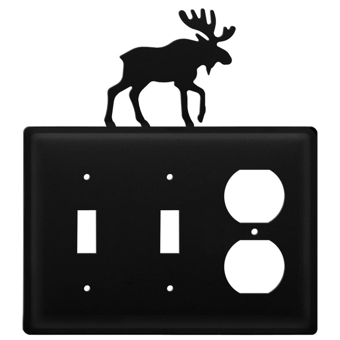 Triple Moose Double Switch & Single Outlet Cover