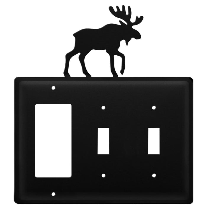 Triple Moose Single GFI and Double Switch Cover CUSTOM Product