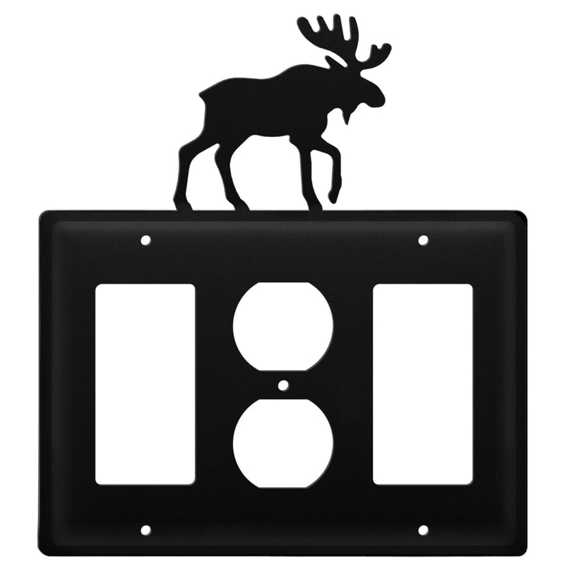 Triple Moose Single GFI Outlet and GFI Cover CUSTOM Product