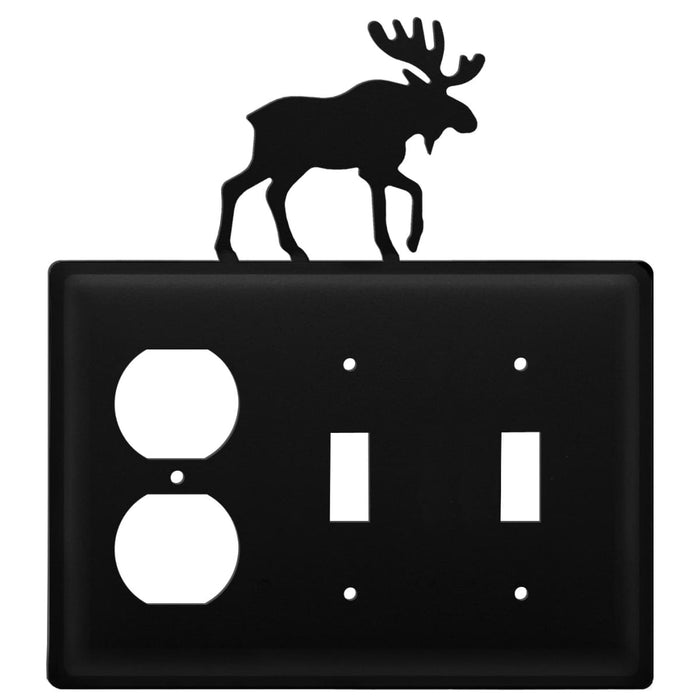 Triple Moose Single Outlet and Double Switch Cover CUSTOM Product