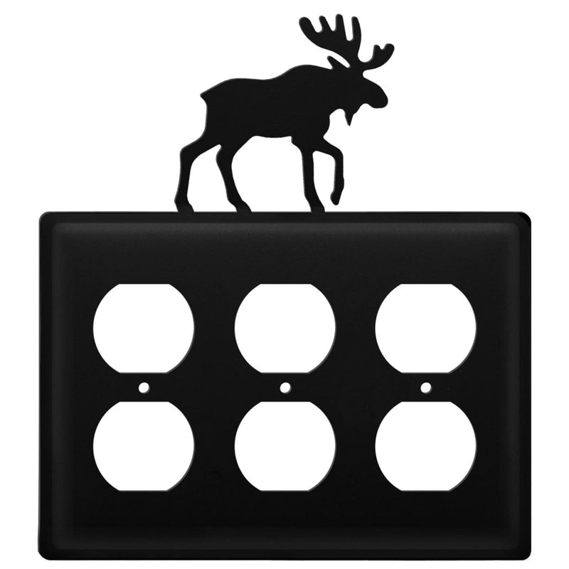 Triple Moose Triple Outlet Cover CUSTOM Product