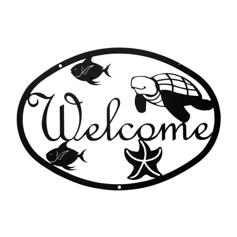 Ocean Welcome Sign Medium