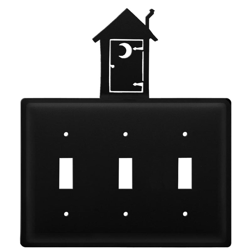 Triple Outhouse Triple Switch Cover