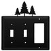 Triple Pine Trees Switch Cover Triple CUSTOM Product