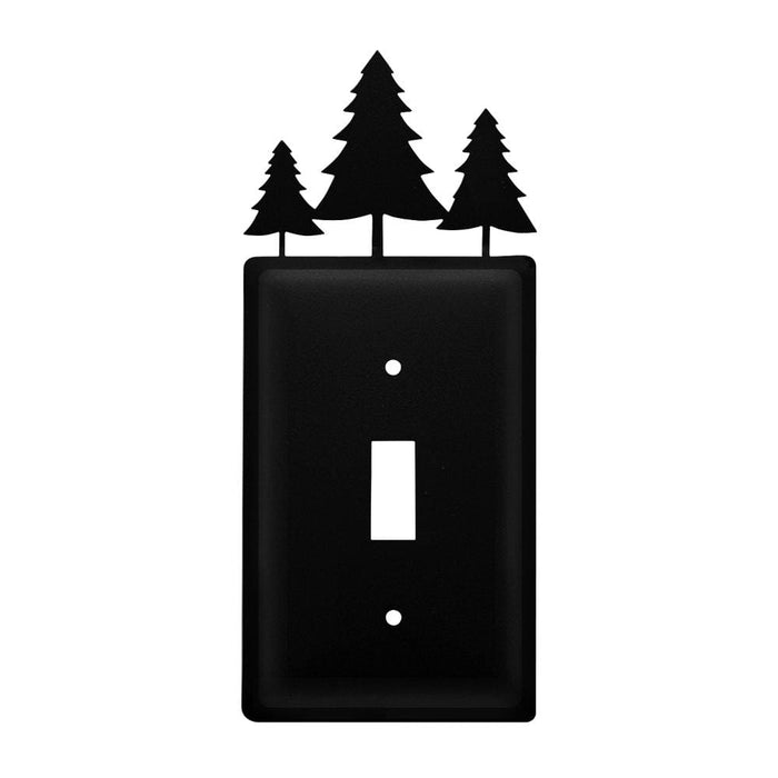 Single Pine Trees Single Switch Cover