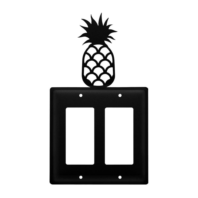 Double Pineapple Double GFI Cover