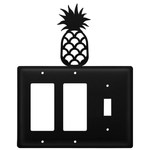 Triple Pineapple Double GFI and Single Switch Cover CUSTOM Product