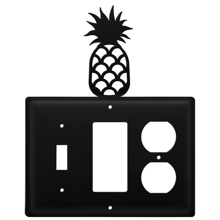 Triple Pineapple Single Switch GFI and Outlet Cover CUSTOM Product