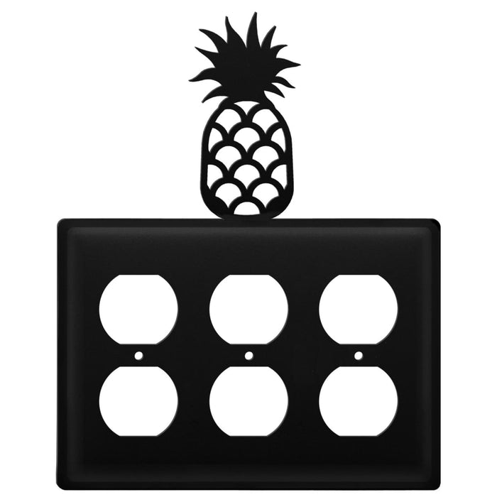 Triple Pineapple Triple Outlet Cover CUSTOM Product