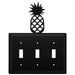 Triple Pineapple Triple Switch Cover
