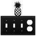 Quad Pineapple Triple Switch & Single Outlet CUSTOM Product