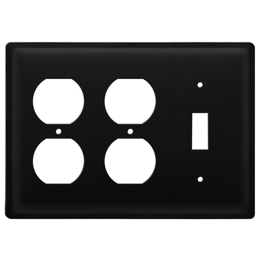 Triple Plain Double Outlet and Single Switch Cover CUSTOM Product
