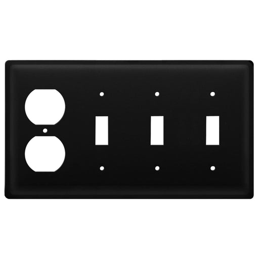 Quad Plain Single Outlet and Triple Switch Cover CUSTOM Product