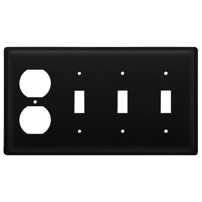 Quad Plain Single Outlet and Triple Switch Cover CUSTOM Product