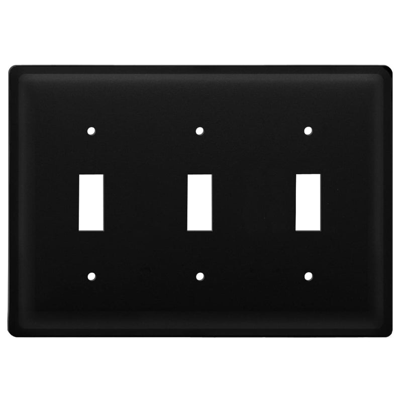 Triple Plain Triple Switch Cover