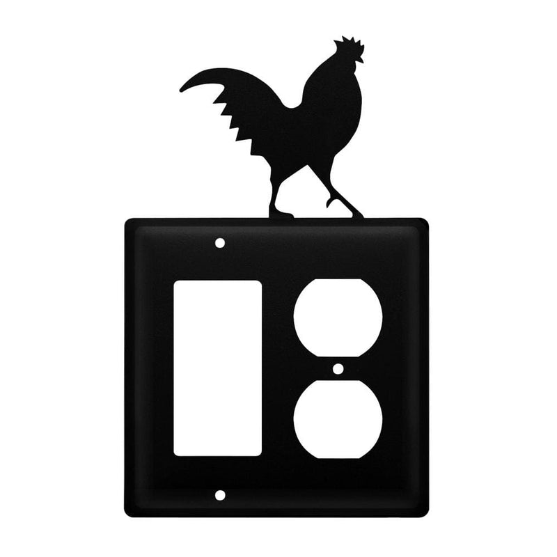 Double Rooster Single GFI & Outlet CUSTOM Product
