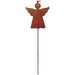 Angel With Halo Rusted Garden Stake