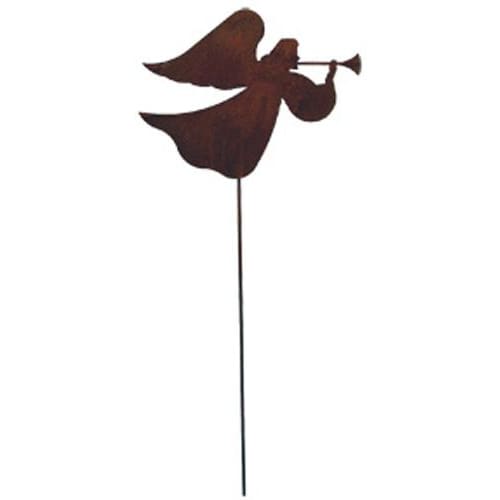 Angel Rusted Garden Stake