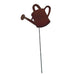 Watering Can Rusted Garden Stake