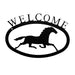 Running Horse Welcome Sign Small