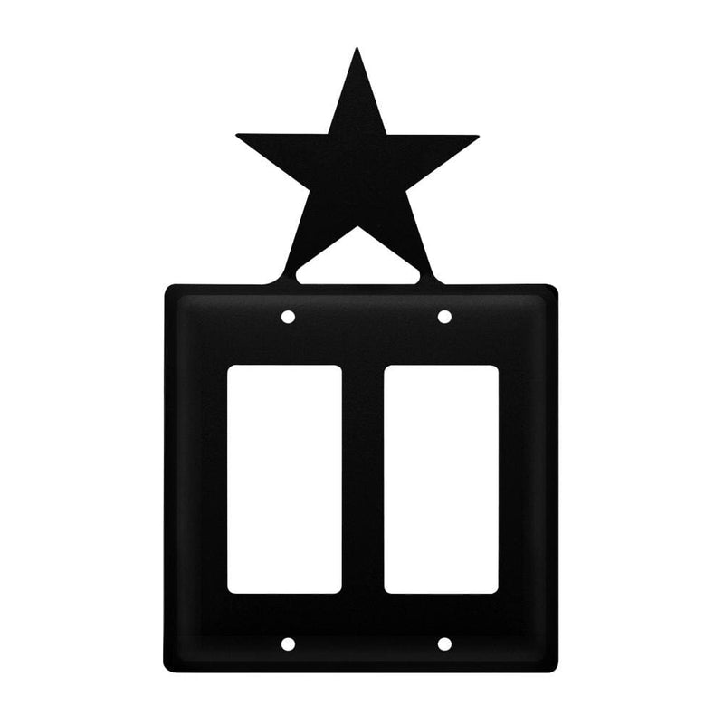 Double Star Double GFI Cover