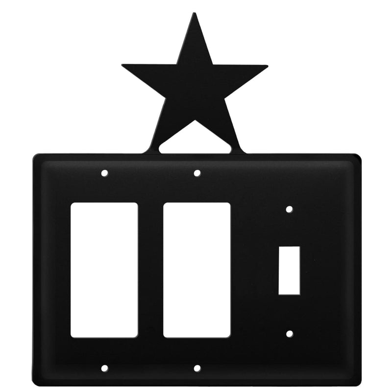 Triple Star Double GFI and Single Switch Cover CUSTOM Product