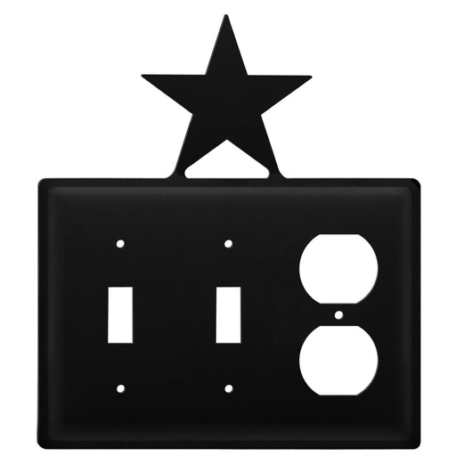 Triple Star Double Switch and Single Outlet Cover