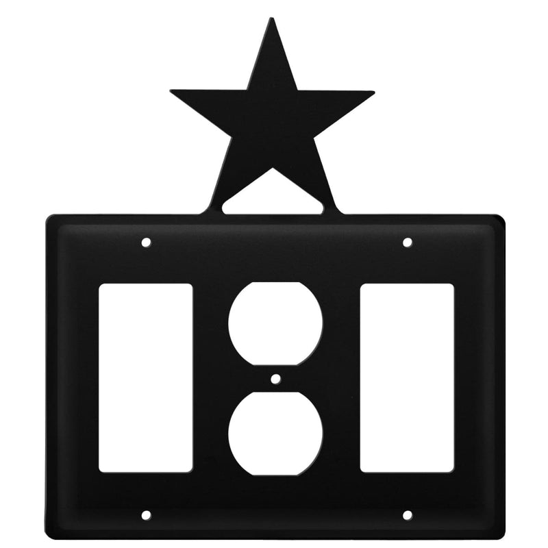 Triple Star Single GFI Outlet and GFI Cover CUSTOM Product
