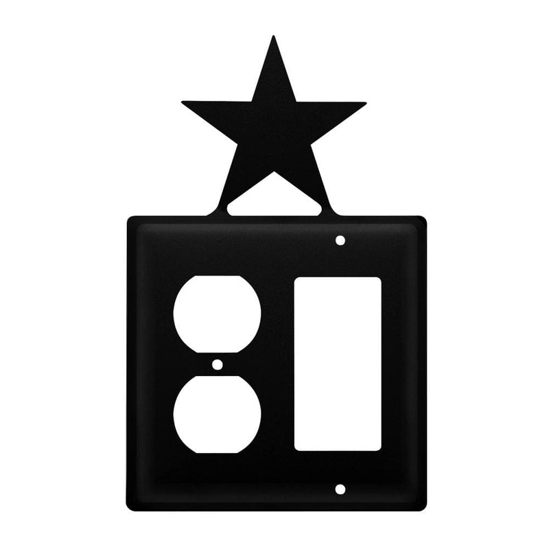 Double Star Single Outlet and GFI Cover CUSTOM Product