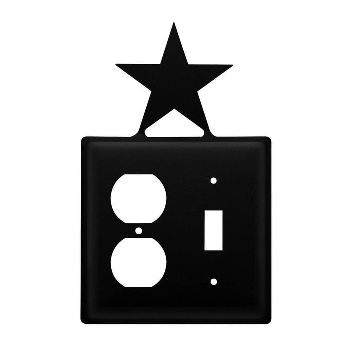 Double Star Single Outlet and Switch Cover